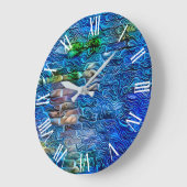 Grande Horloge Ronde Fringe Heaven and Earth Dream Art Collection (Angle)