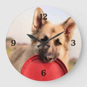 Grande Horloge Ronde Frisbee