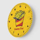 Grande Horloge Ronde Frites (Angle)