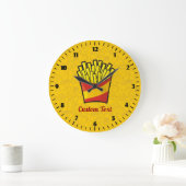 Grande Horloge Ronde Frites (Maison)