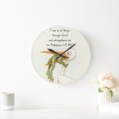 Grande Horloge Ronde Frog in Distress Clock (Maison)