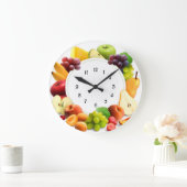 Grande Horloge Ronde Fruit (Maison)
