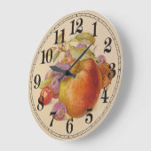 Grande Horloge Ronde Fruit et vie morte (Angle)