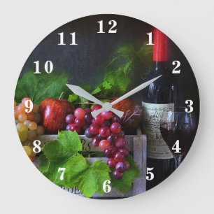 Grande Horloge Ronde Fruits et vins
