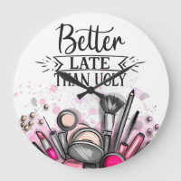 Fun Better late than ugly self-ironic make up