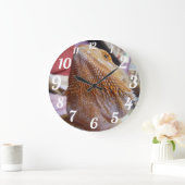 Grande Horloge Ronde Funny Bearded (Maison)