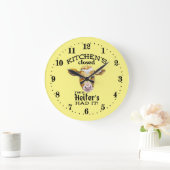 Grande Horloge Ronde funny cow word (Maison)