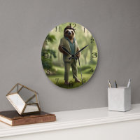 Funny Golf Sloth,