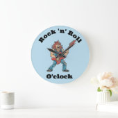 Grande Horloge Ronde Funny Rockstar (Maison)