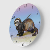 Grande Horloge Ronde furet (Angle)