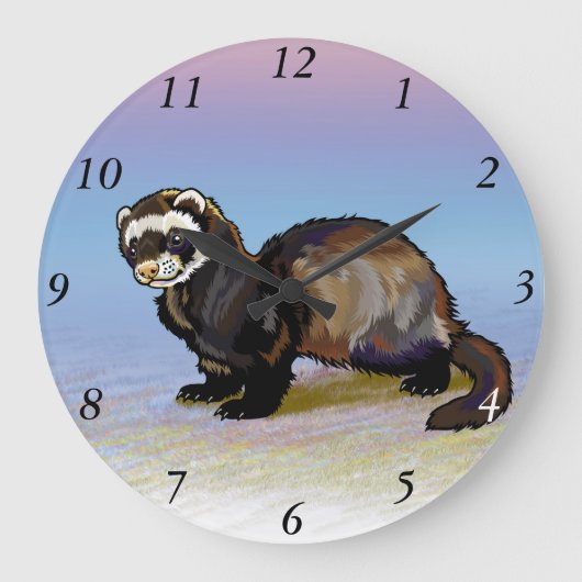 Grande Horloge Ronde furet (Recto)