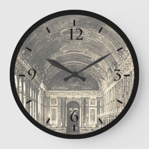 Grande Horloge Ronde Galerie de miroirs du palais de Versailles France