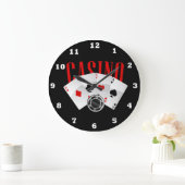 Grande Horloge Ronde Gameroom decor clock (Maison)