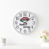 Grande Horloge Ronde Garage classique de Daniel (Maison)