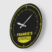 Grande Horloge Ronde Garage de Speedometer (Angle)