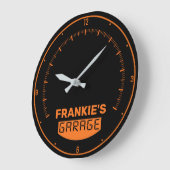 Grande Horloge Ronde Garage de Speedometer (Angle)