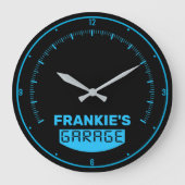 Grande Horloge Ronde Garage de Speedometer (Recto)
