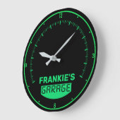 Grande Horloge Ronde Garage de Speedometer (Angle)