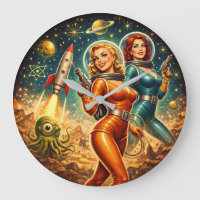 Gardiennes Galactiques Filles de l'Espace Rétro