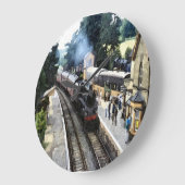 Grande Horloge Ronde Gare (Angle)