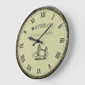Grande Horloge Ronde Gare de Waterloo ~ Tower Bridge ~ Londres Angleter (Angle)