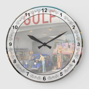 Grande Horloge Ronde Gare - Le grand voyage routier américain 1939