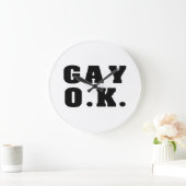 Grande Horloge Ronde Gay O.K. (Maison)