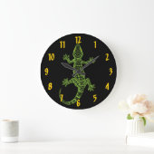 Grande Horloge Ronde Gecko (Maison)