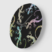Grande Horloge Ronde Gecko (Angle)