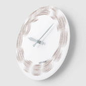 Grande Horloge Ronde Geek de sortie de contrôle (Angle)