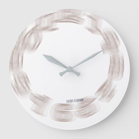 Grande Horloge Ronde Geek de sortie de contrôle (Recto)