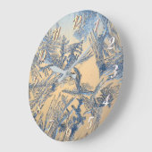 Grande Horloge Ronde Gel hivernal (Angle)