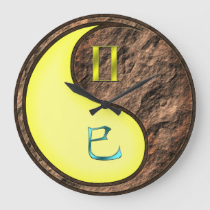 Grande Horloge Ronde Gémeaux & Serpent de Terre