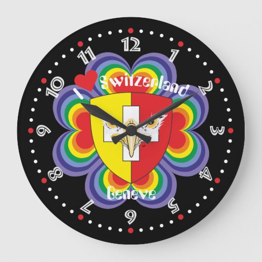 Grande Horloge Ronde Genève / Genève Suisse (Recto)