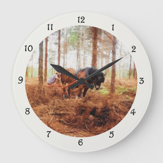 Grande Horloge Ronde Gentle Giant (Recto)