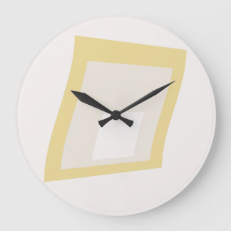 Grande Horloge Ronde Geometria de Geomesky par Masanser Pixelat