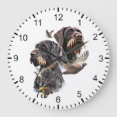 Grande Horloge Ronde German Wirehaired Pointer (Recto)