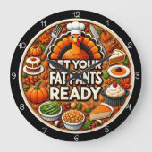 Grande Horloge Ronde Get Your Fat Pants Ready (Recto)