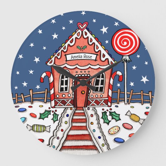 Grande Horloge Ronde Gingerbread (Recto)