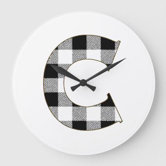 Grande Horloge Ronde Gingham Check C (Recto)