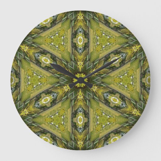 Grande Horloge Ronde Gingko Mandala (Recto)