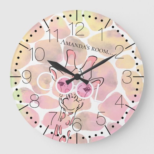 Grande Horloge Ronde Girafe cool glasses (Recto)