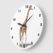 GRANDE HORLOGE RONDE GIRAFFE (Angle)