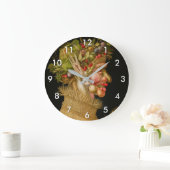 Grande Horloge Ronde Giuseppe Arcimboldo - Été (Maison)