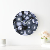 Grande Horloge Ronde Global Concentric Circle Orbital Art Abstrait (Maison)