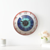 Grande Horloge Ronde Glode oculaire (Maison)