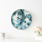 Grande Horloge Ronde Gloire à Jésus et à Marie (Maison)