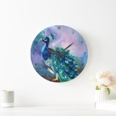 Grande Horloge Ronde Glorieux Peacock II (Maison)
