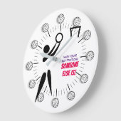 Grande Horloge Ronde Goal Shooter Clipart (Angle)