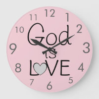 God is LOVE Quota Beautiful Pink